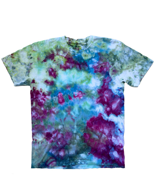 ICE DYED T-SHIRT Psychedelic Garden