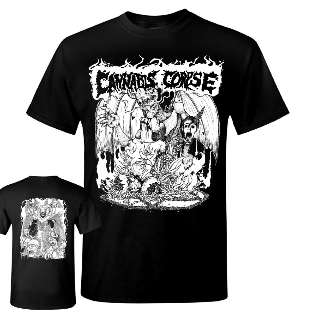 Cannabis Corpse - Wings T-Shirt