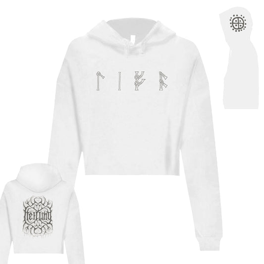 Heilung - Lifa Cropped Hoodie