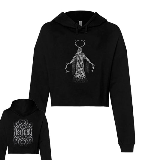 Heilung - Maria Shaman Cropped Hoodie
