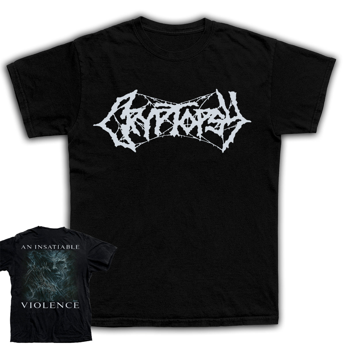 Cryptopsy - Insatiable Logo Shirt