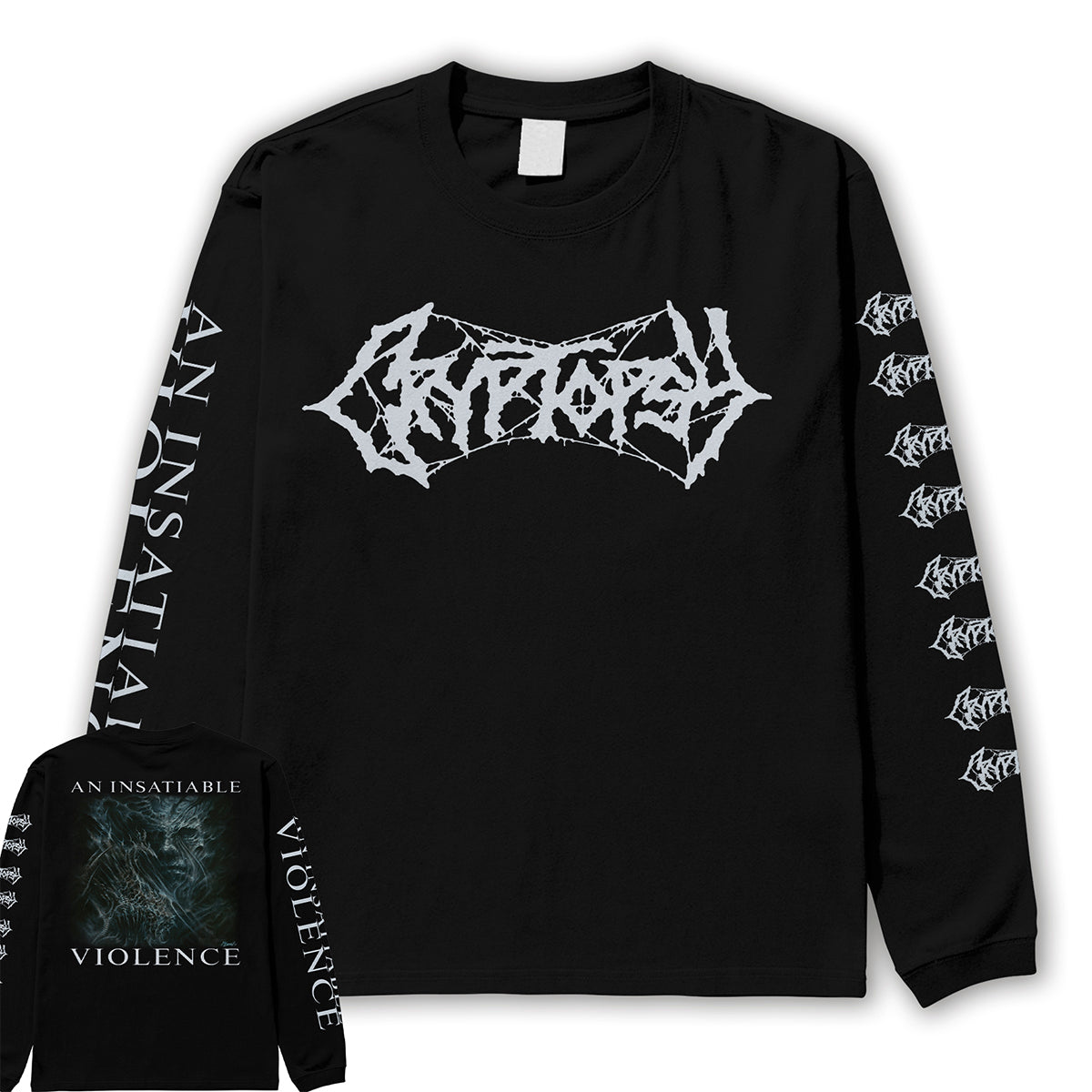 Cryptopsy - Insatiable Logo Shirt