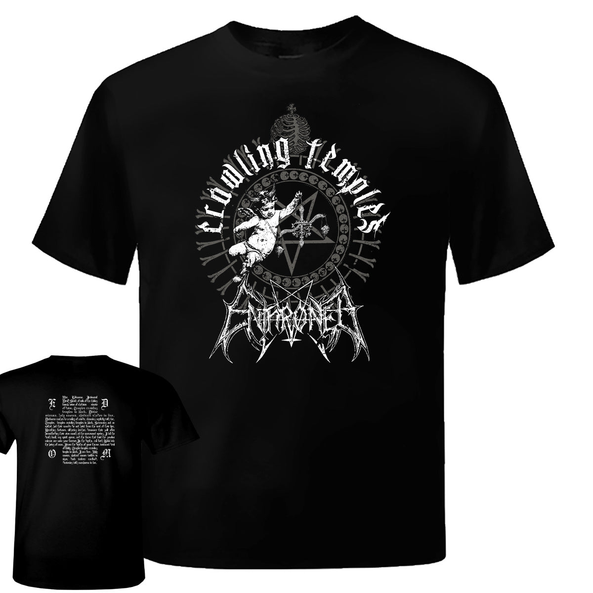 Enthroned - Crawling Temple Shirt