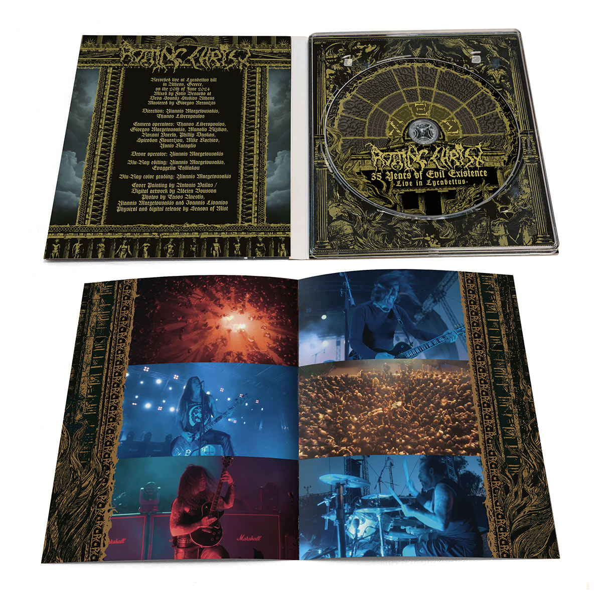 Rotting Christ - 35 Years of Evil Existence - Live in Lycabettus [Blu-Ray]