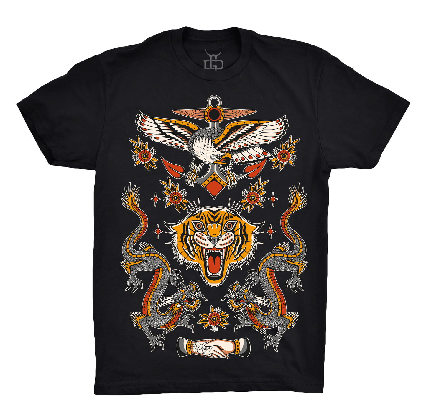 Tiger Bodysuit Shirt | Ghost & Darkness Streetwear