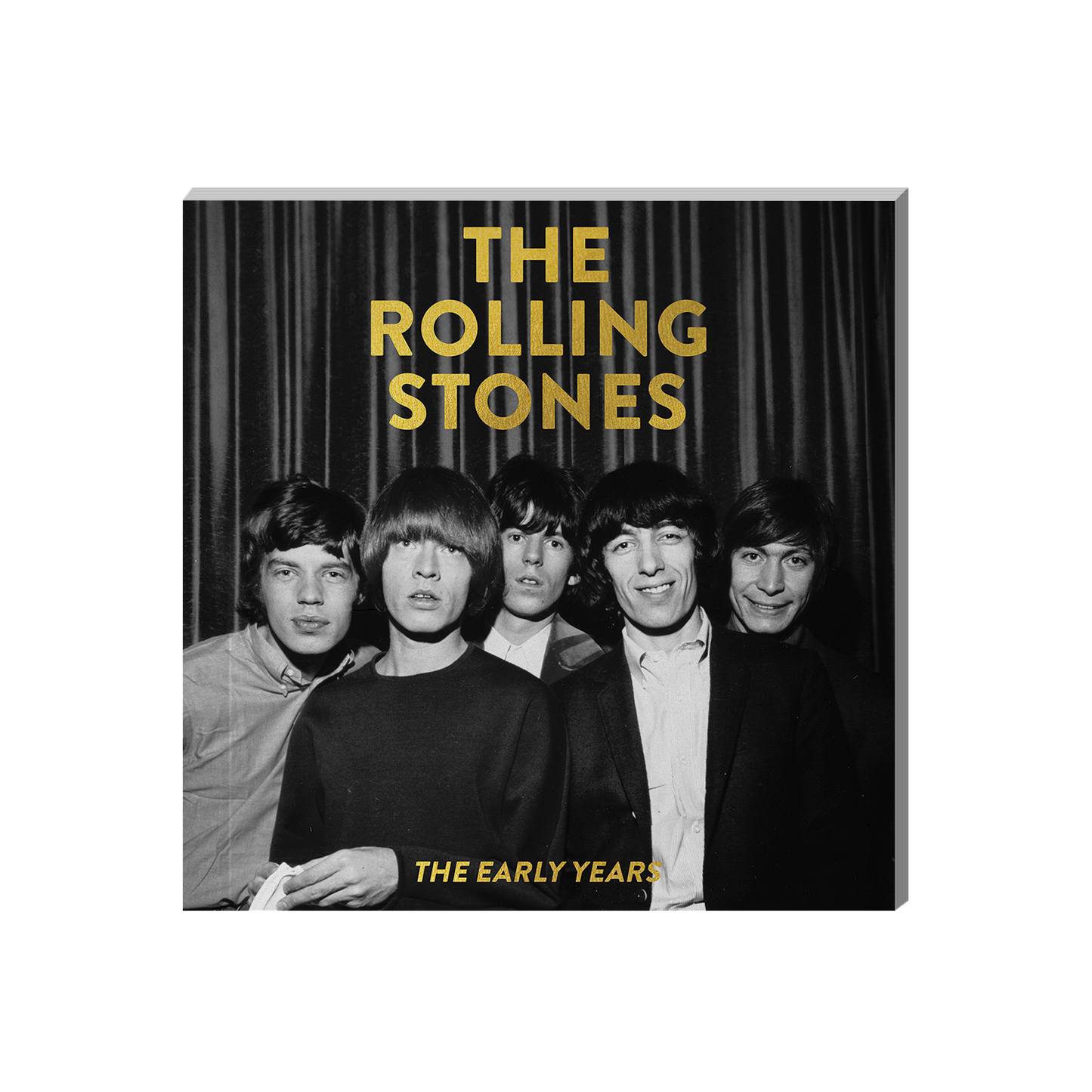 THE ROLLING STONES x GOLDMINE "EARLY YEARS" SPECIAL COLLECTOR’S EDITION SOFTCOVER BOOK w/THE ROLLING STONES ’12x5’ LP (Exclusive Limited Edition - Gold Vinyl)