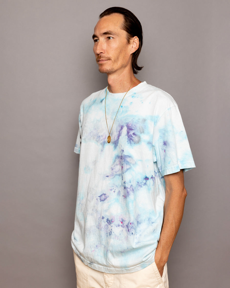 ICE DYED 90s TEE Water