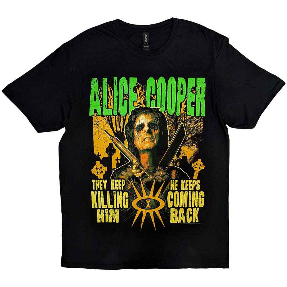 Alice Cooper Graveyard Black