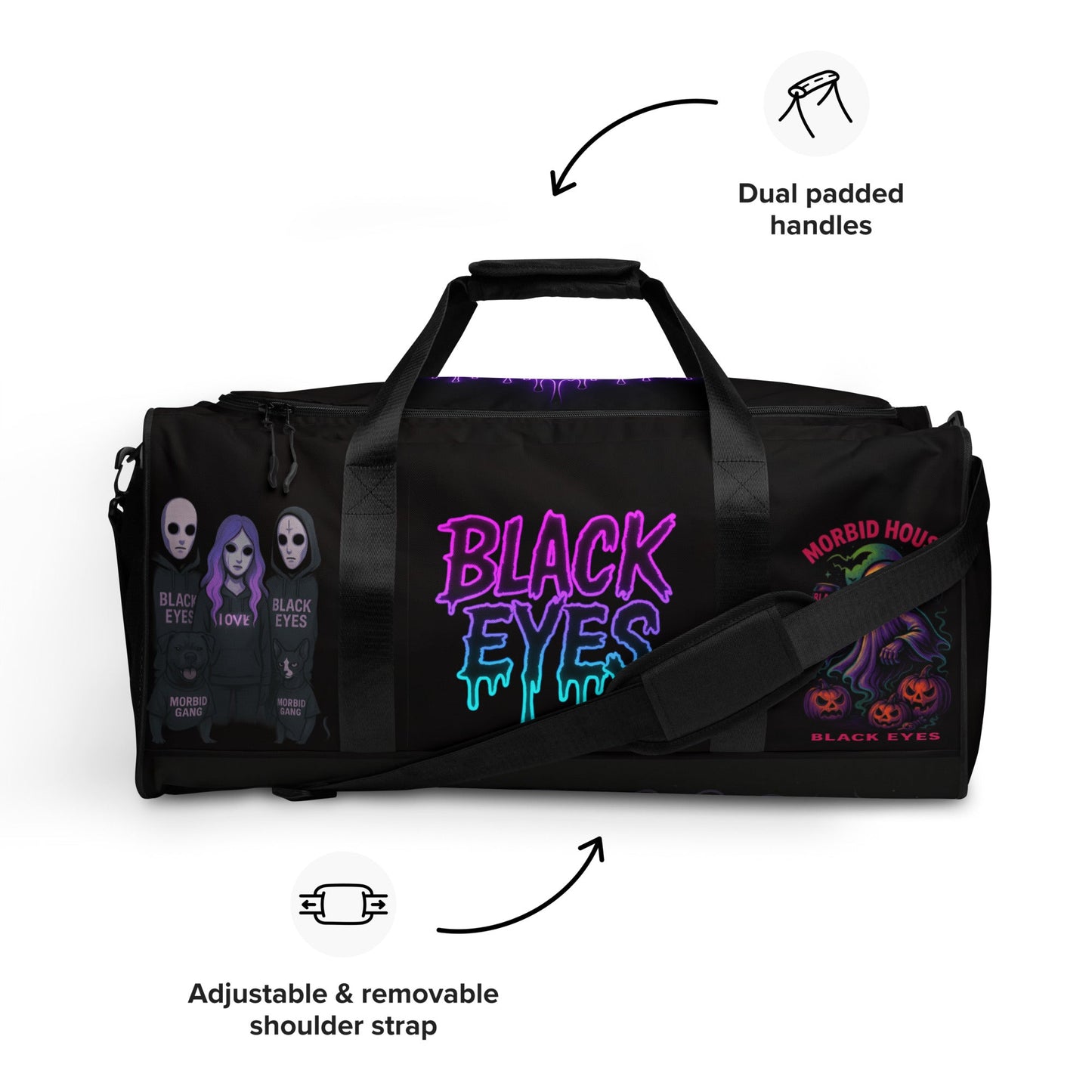 Black Eyes Duffle bag