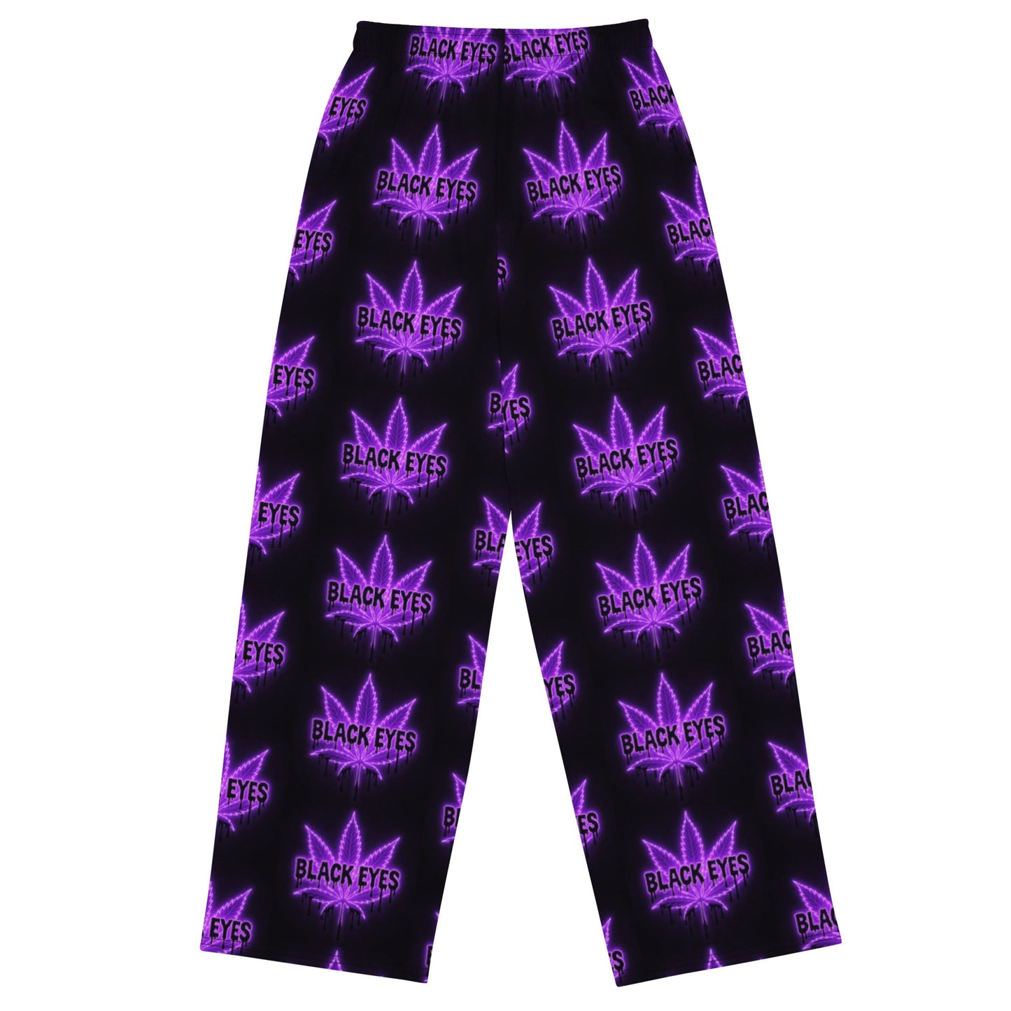 Blackeyes All-over print unisex wide-leg pants