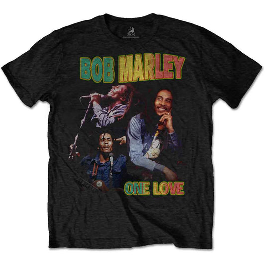 Bob Marley One Love Homage Black