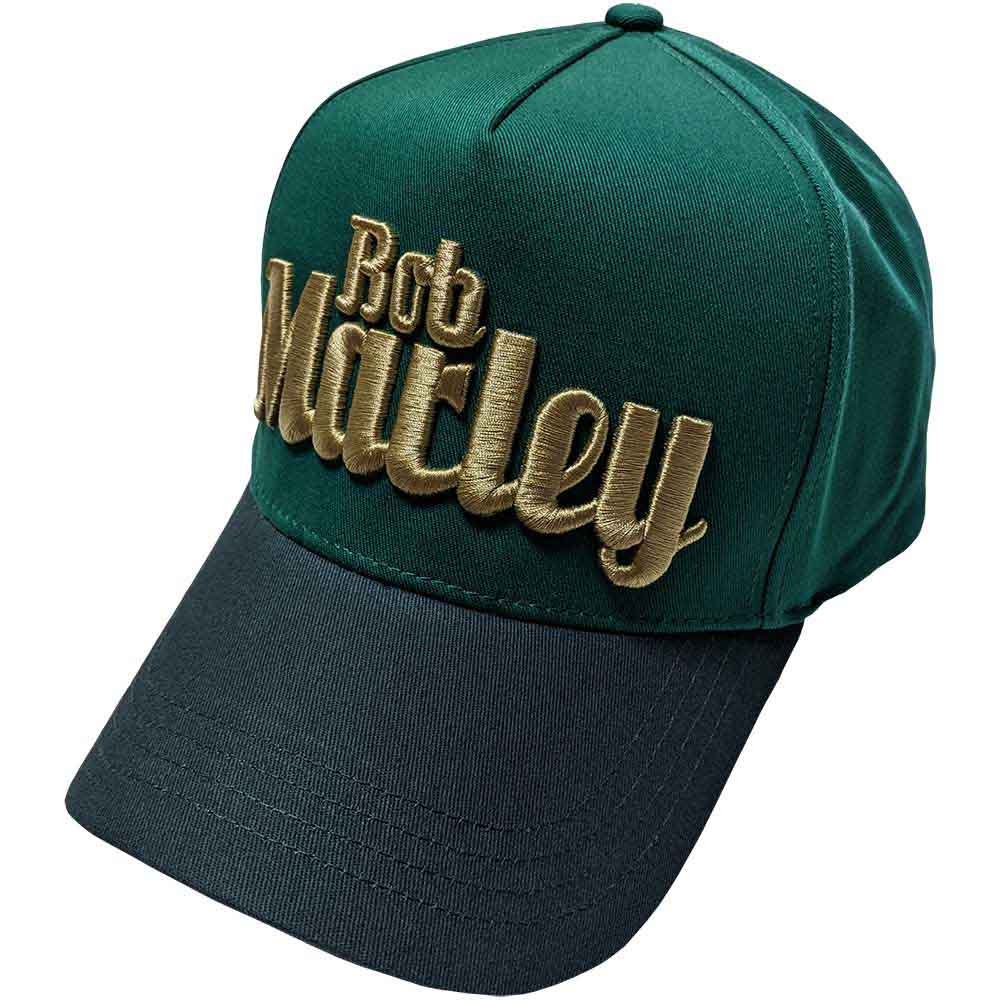 Bob Marley Text Logo Green