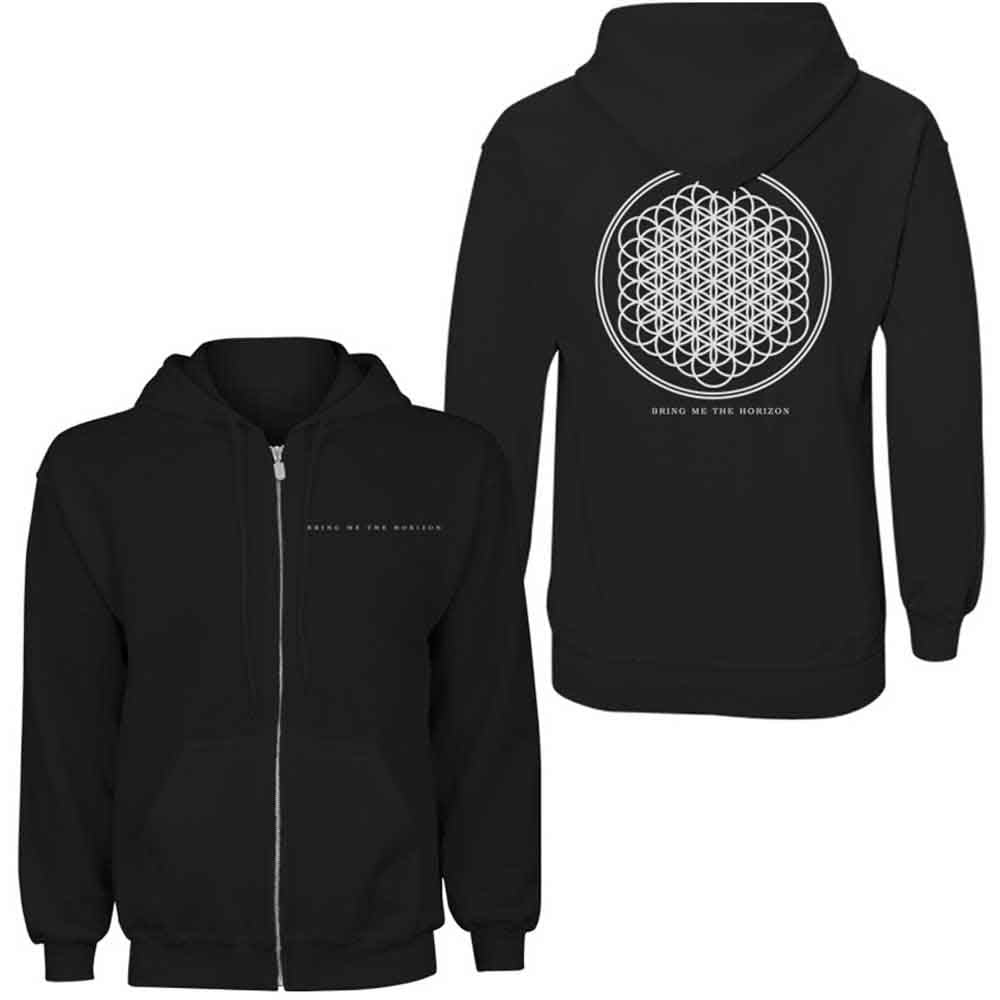 Bring Me The Horizon Flower of Life Black