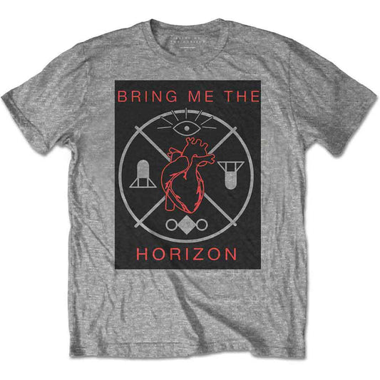 Bring Me The Horizon Heart & Symbols Grey