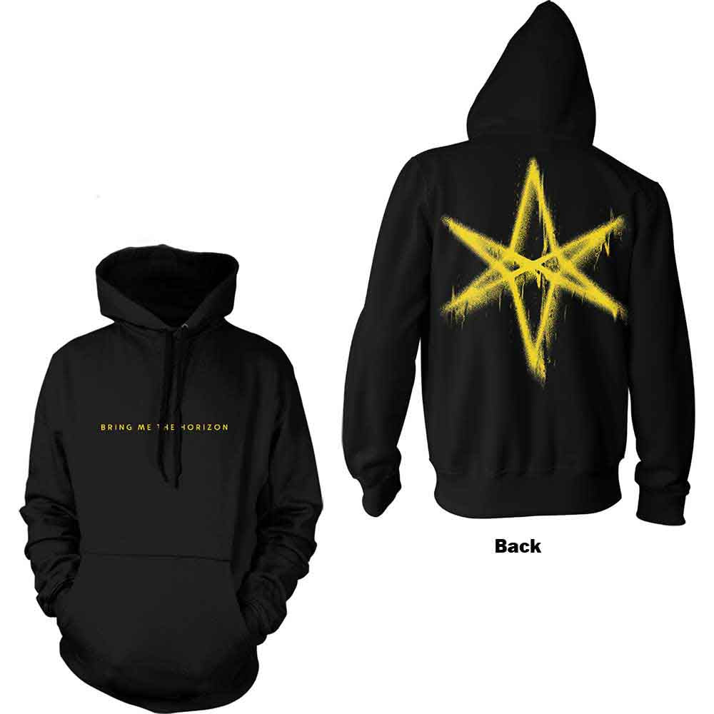 Bring Me The Horizon Spray Hex Black