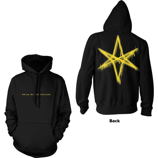 Bring Me The Horizon Spray Hex Black