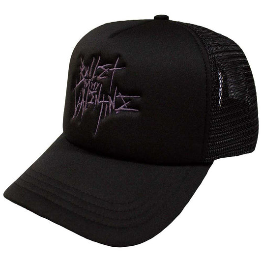 Bullet For My Valentine Purple Logo Black