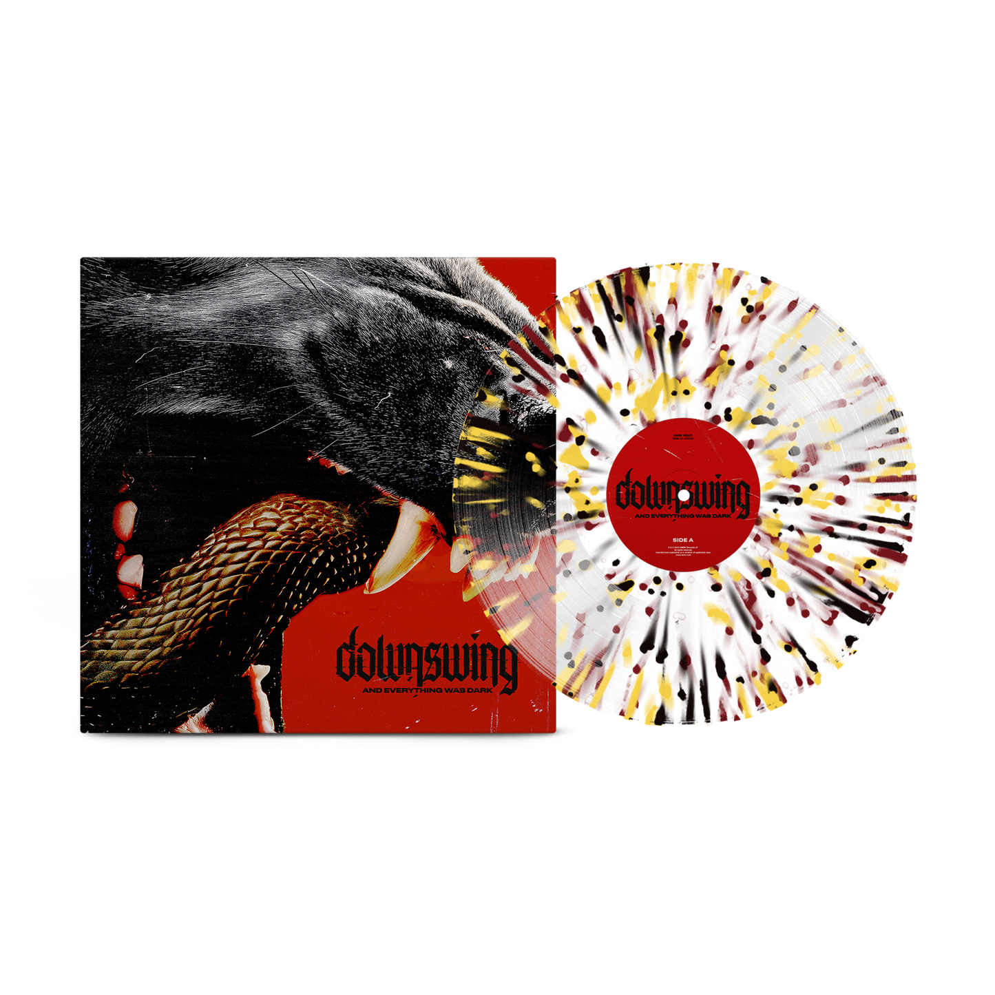 Downswing - And Everything Was Dark 3 Color Splatter Vinyl