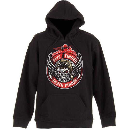 Five Finger Death Punch Bomber Patch Black