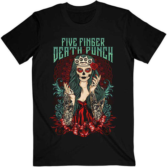 Five Finger Death Punch Lady Muerta Black