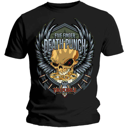 Five Finger Death Punch Trouble Black