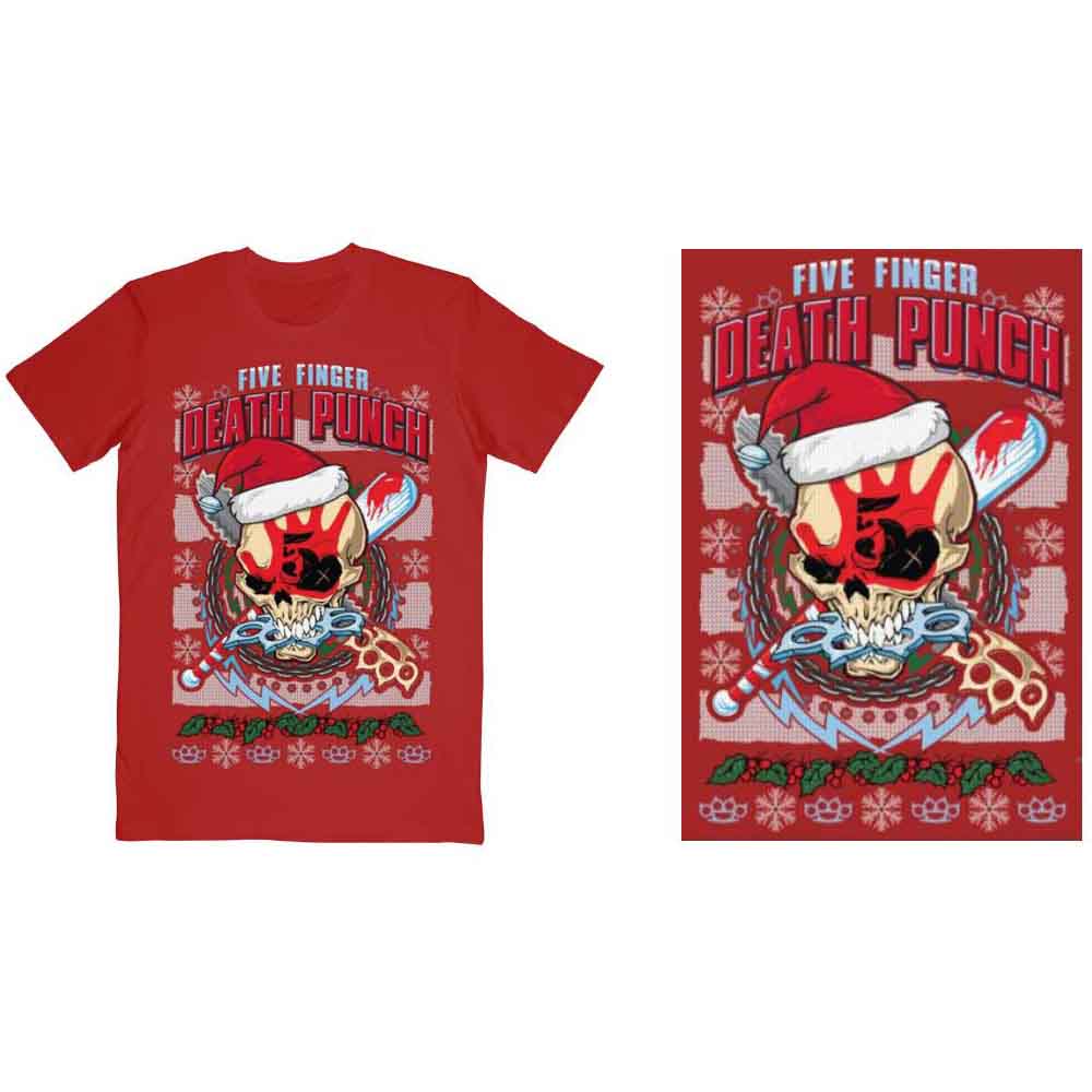Five Finger Death Punch Zombie Kill Xmas Red