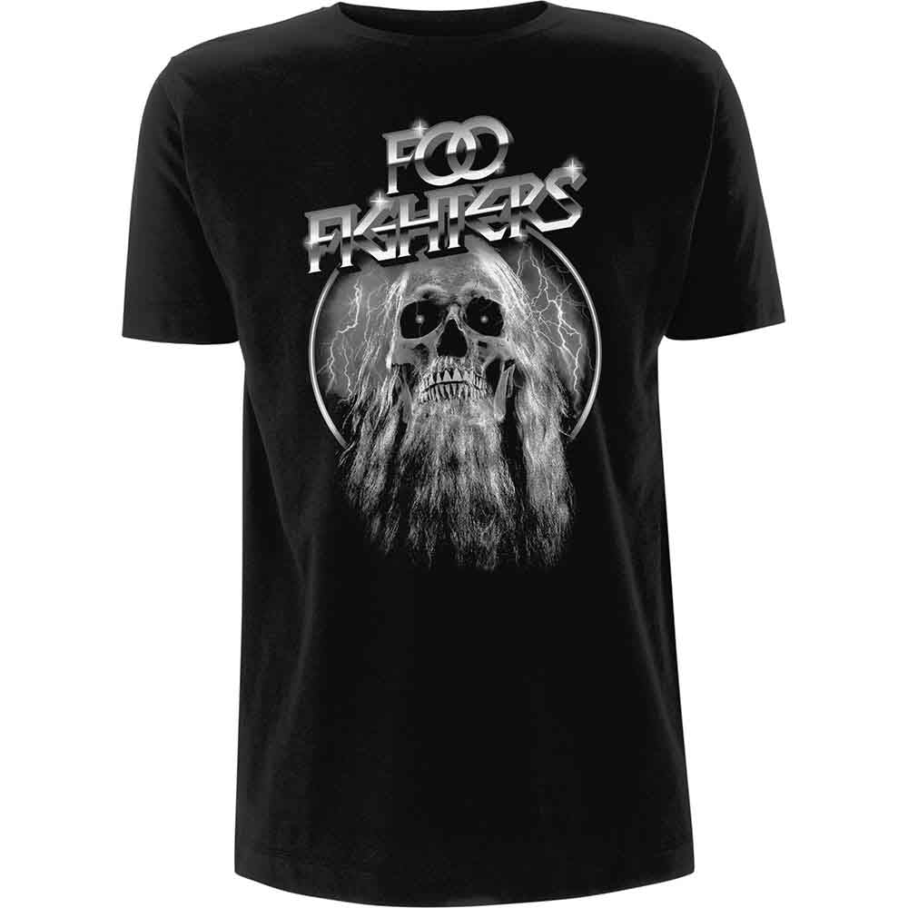 Foo Fighters Bearded Skull Black