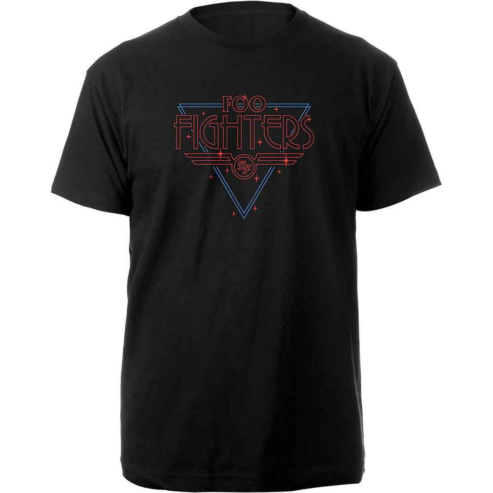 Foo Fighters Black Disco Outline Black
