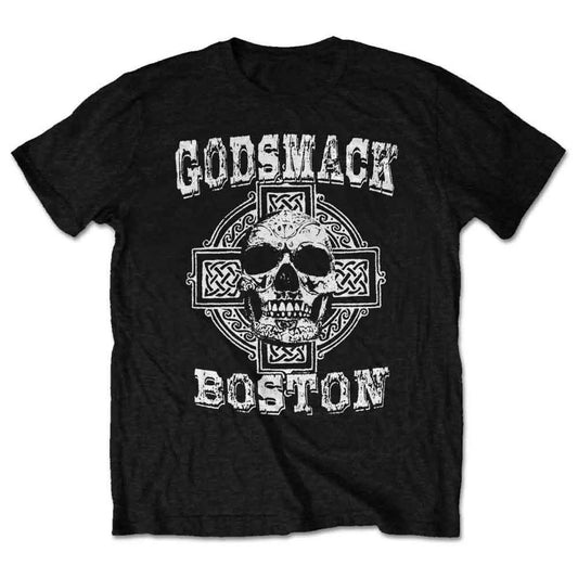 Godsmack Boston Skull Black