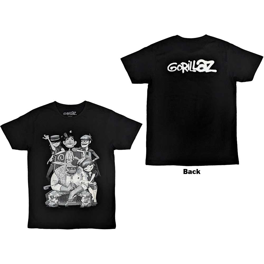 Gorillaz George Spray Black