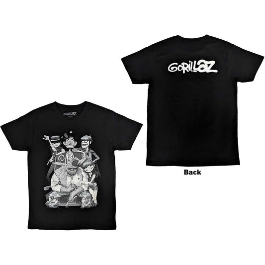 Gorillaz George Spray Black