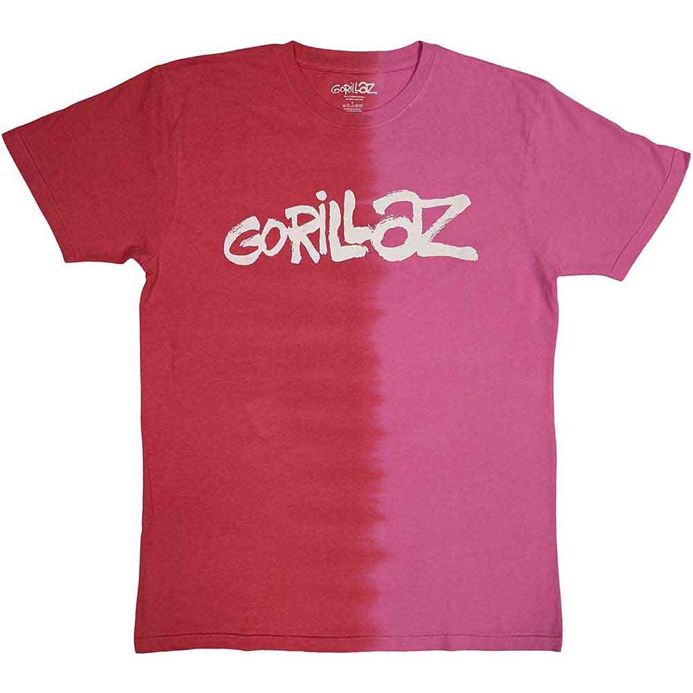 Gorillaz Two-Tone Brush Logo Red