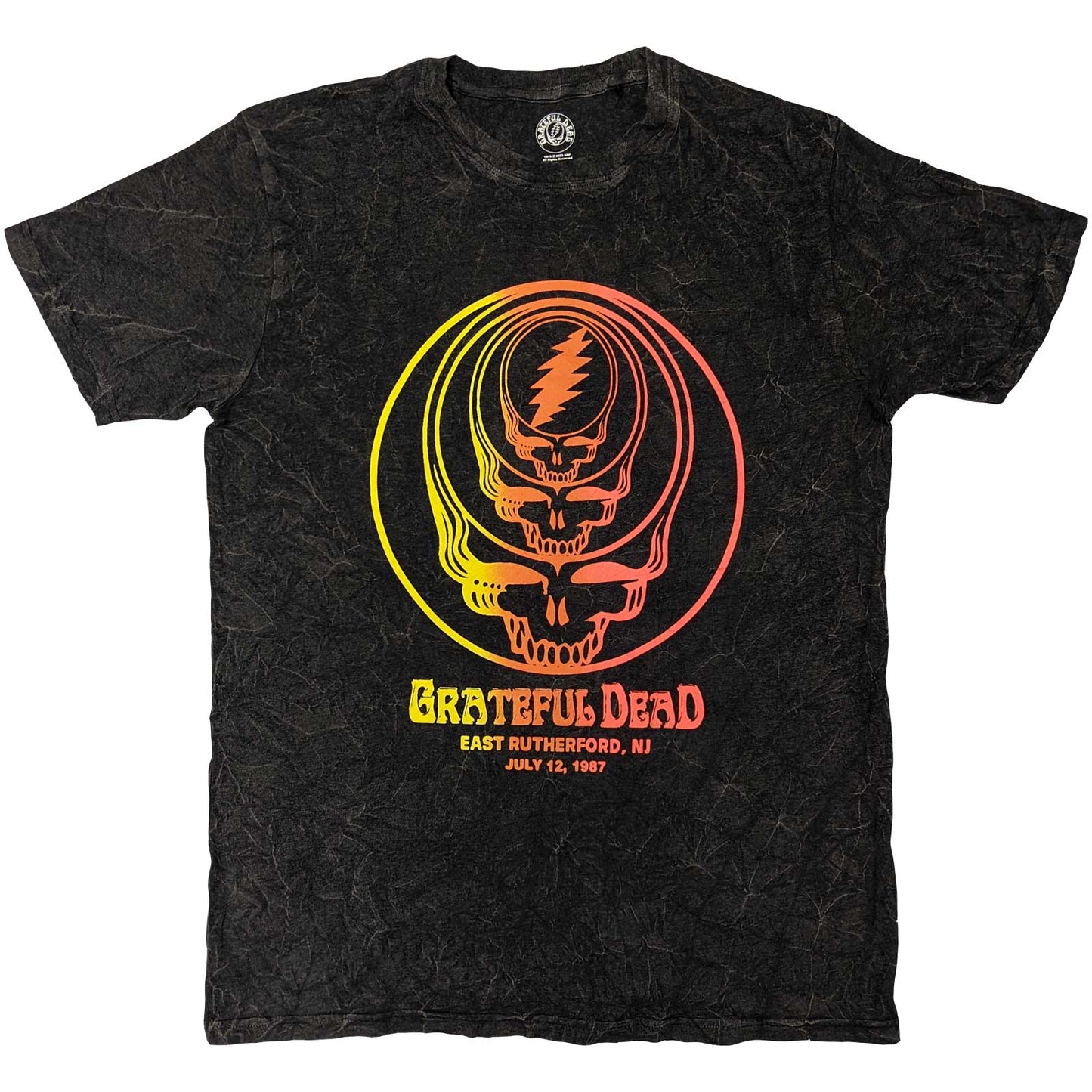 Grateful Dead Concentric Skulls Black