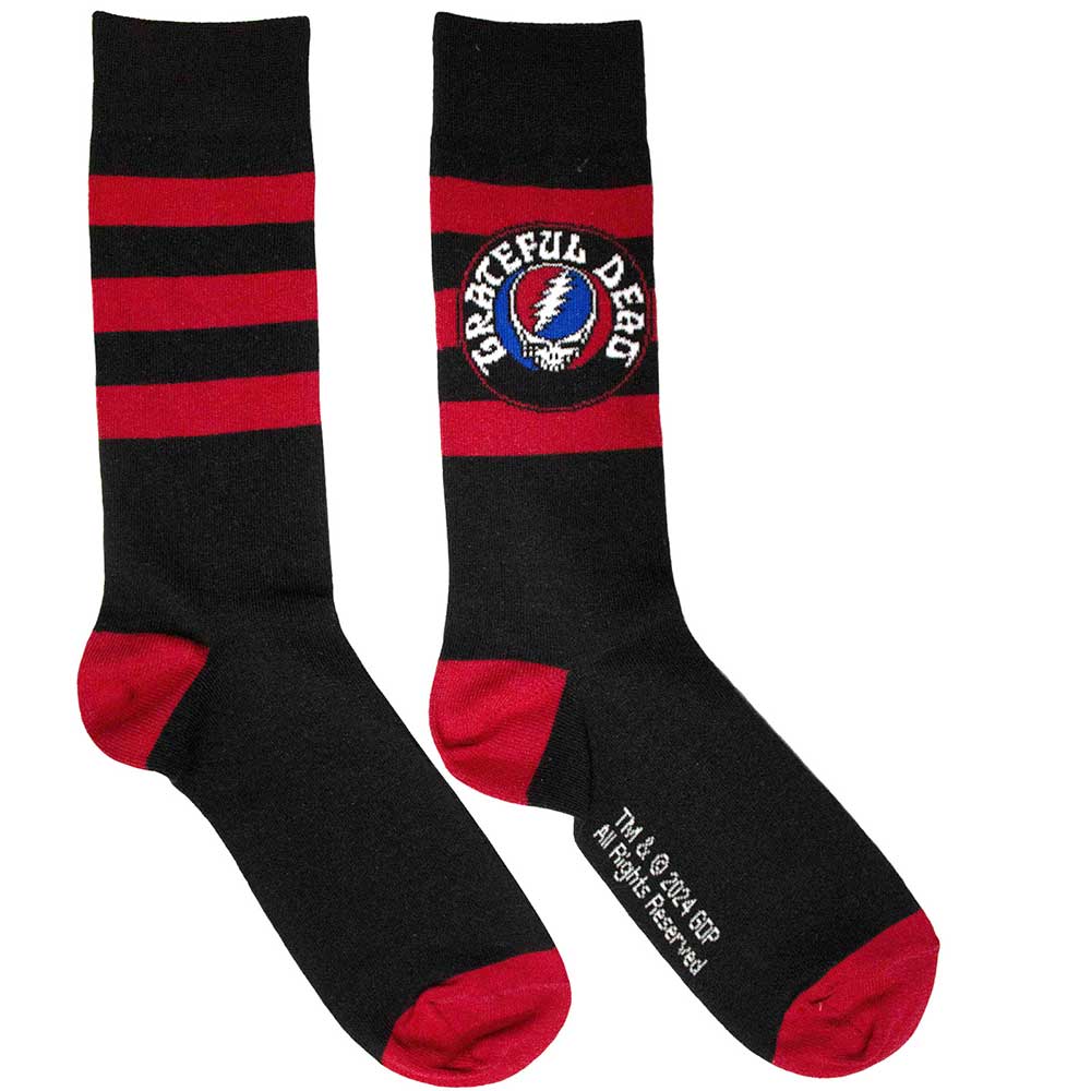 Grateful Dead Steal Your Face Logo Black
