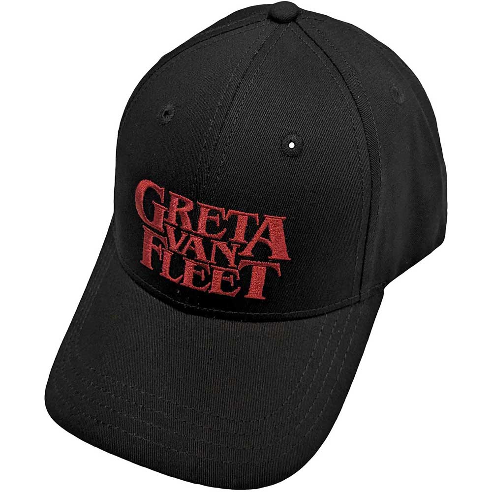 Greta Van Fleet Red Logo Black