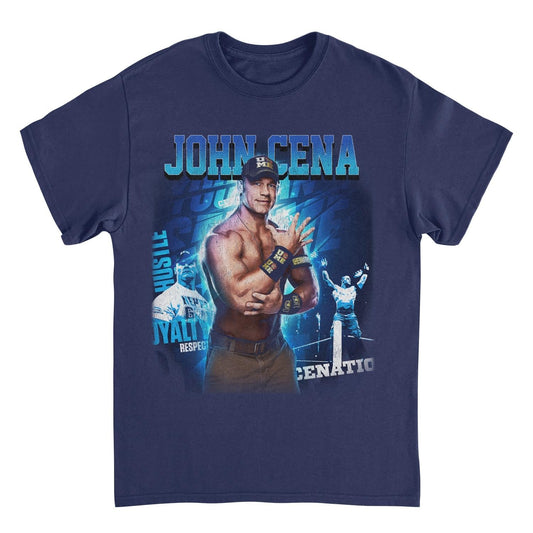 WWE John Cena  Navy T-Shirt