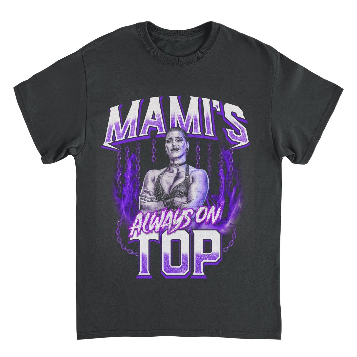 WWE Mami on Top Black T-Shirt