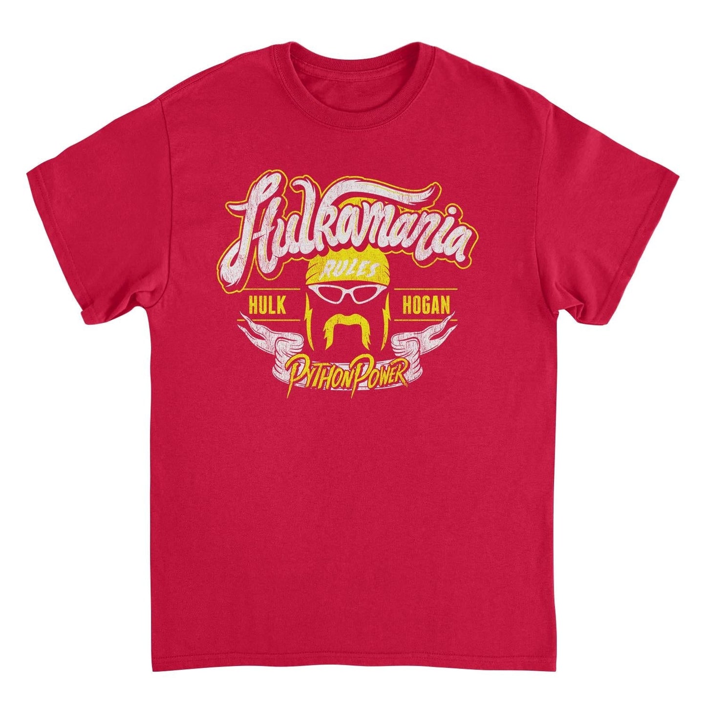WWE Hulkamania Red T-Shirt