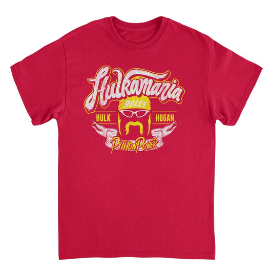 WWE Hulkamania Red T-Shirt