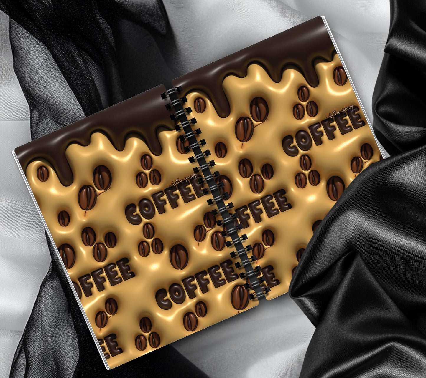 Coffee Beans Reusable Sticker Book, Perfect Fun Gift to Personalize for Coffee Lovers & Sticker Collectors