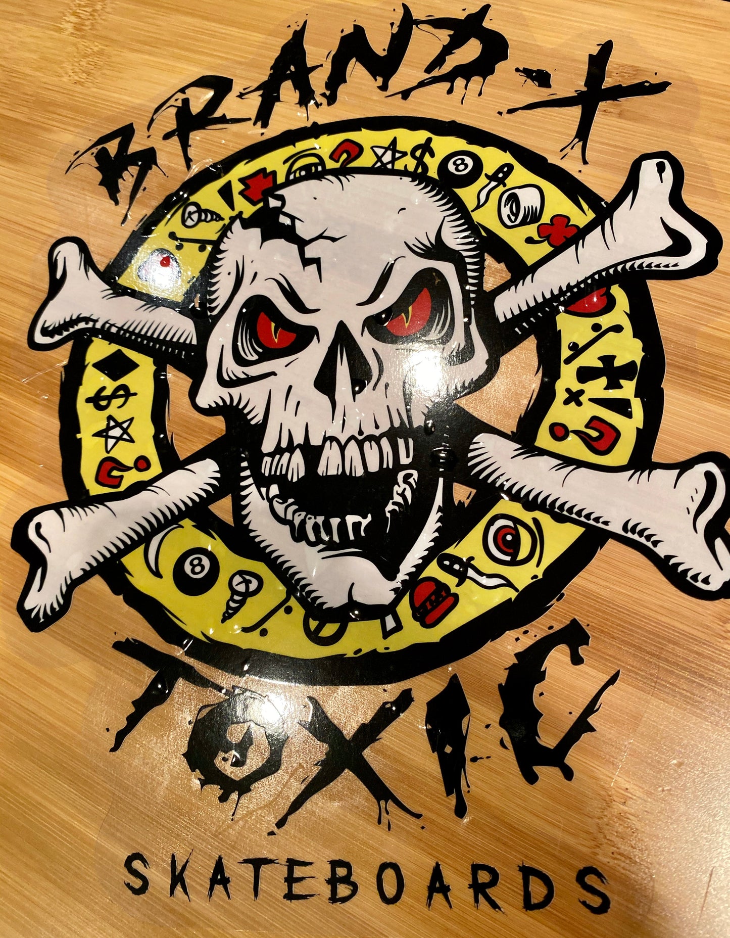 Brand-X Molder Sticker 12” CLEAR-BACK