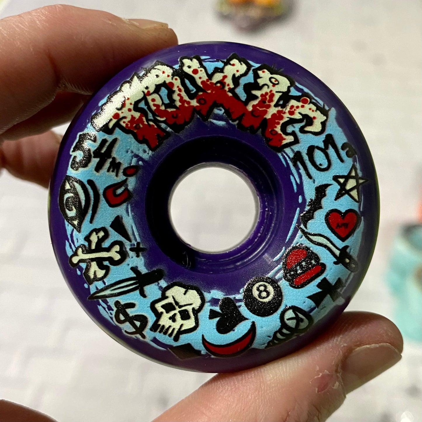 Toxic Team HARD Wheels 54mm/101a