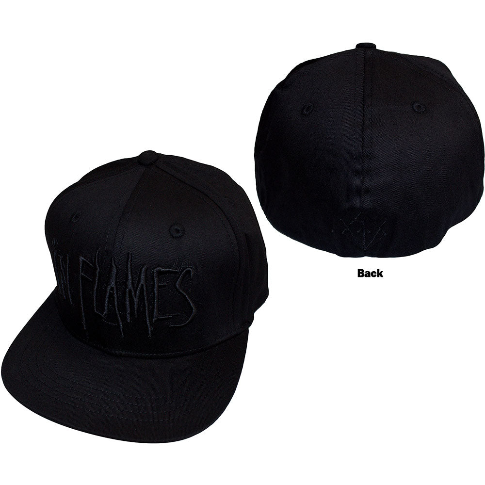 In Flames Black Logo Black