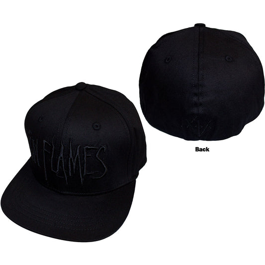 In Flames Black Logo Black