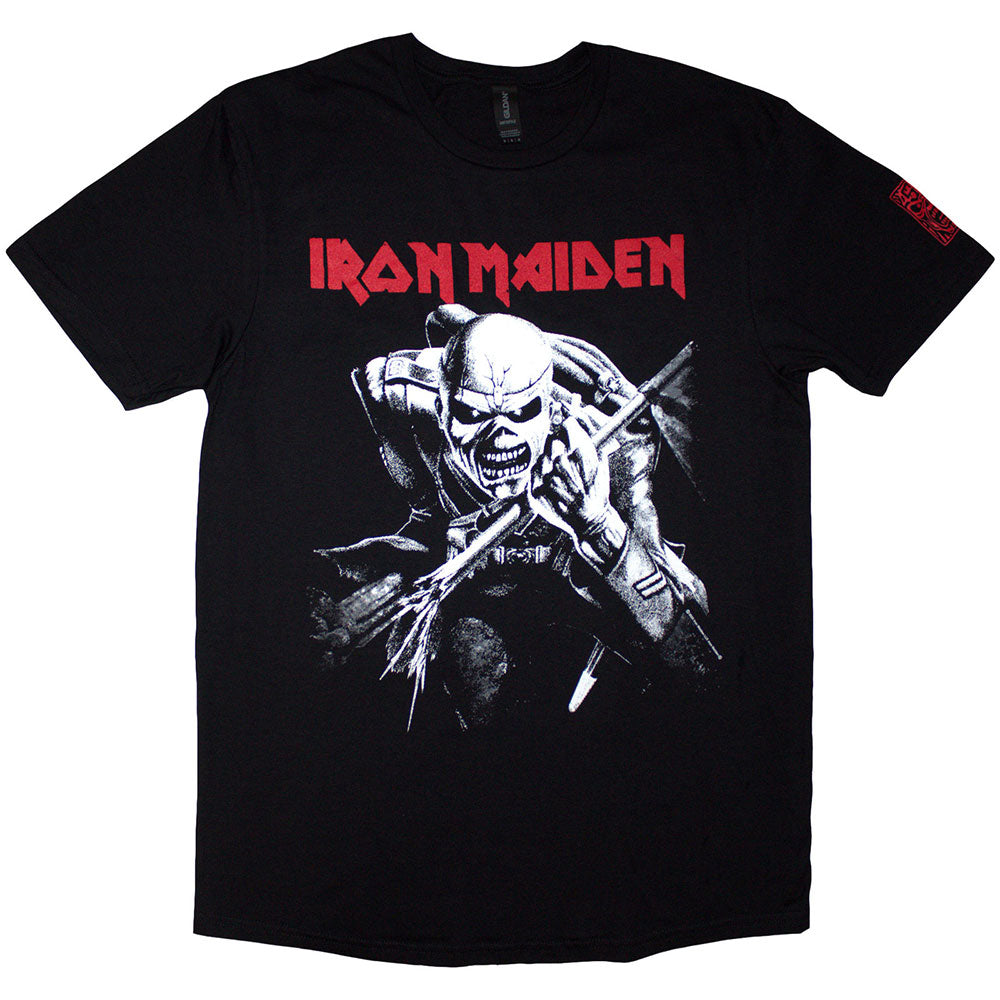 Iron Maiden 50 Trooper Charge White Black