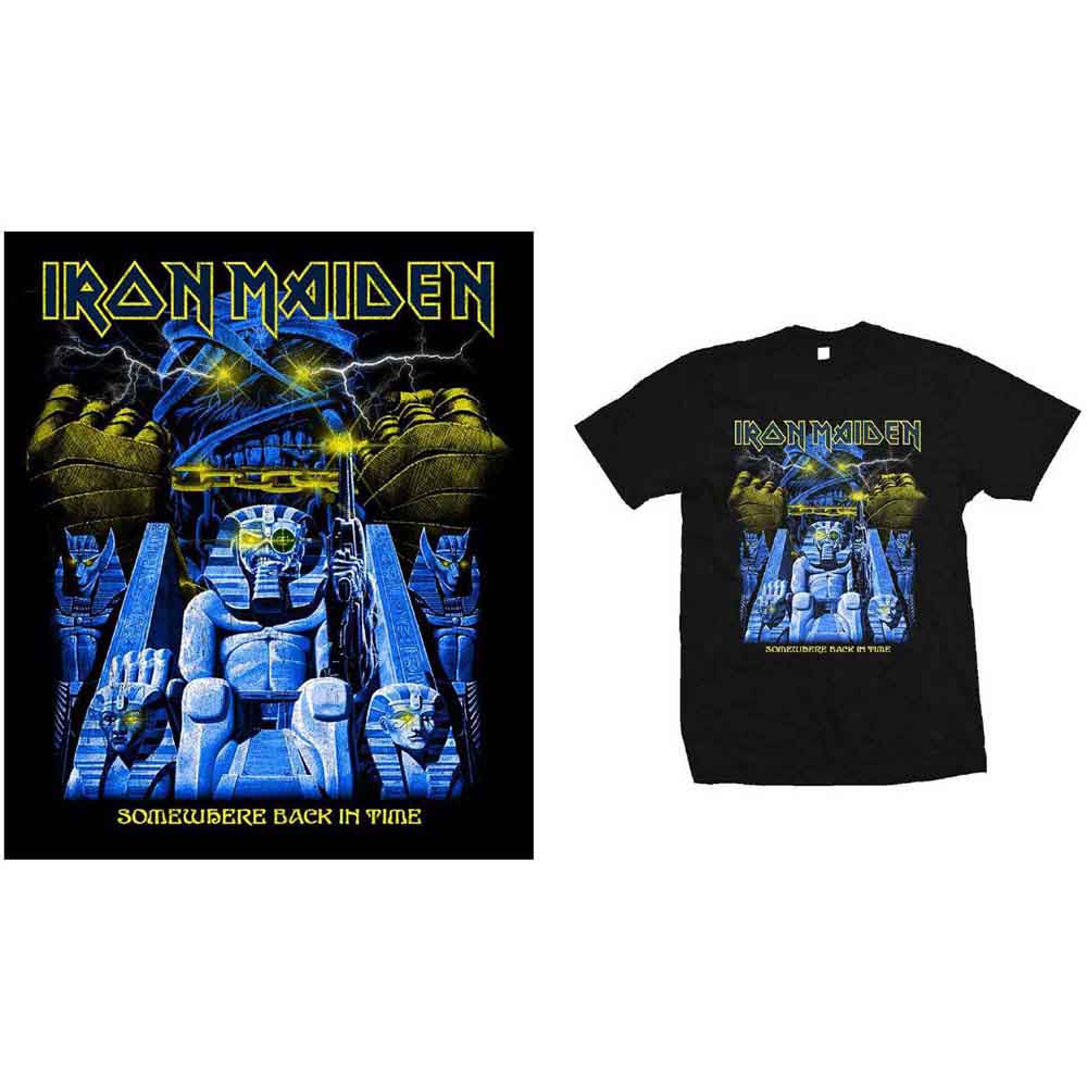 Iron Maiden Back in Time Mummy Black