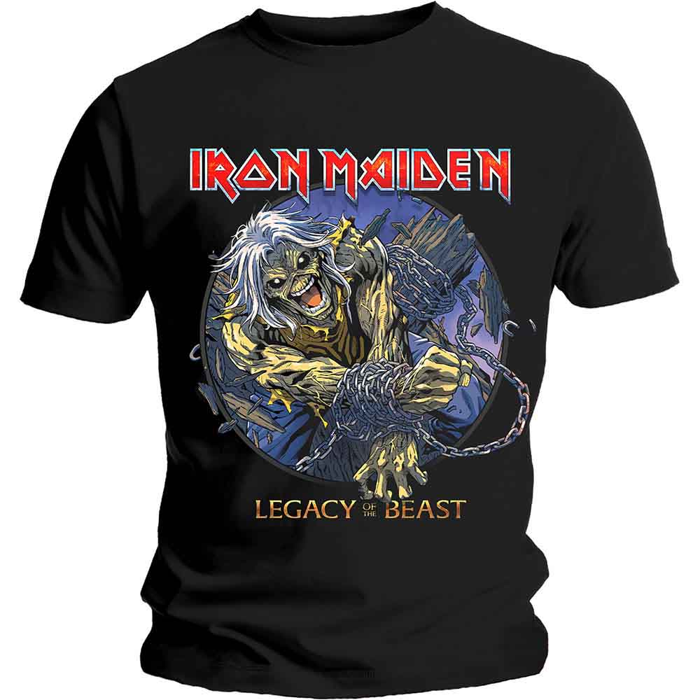 Iron Maiden Eddie Chained Legacy Black