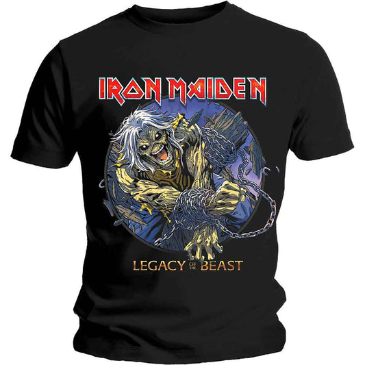 Iron Maiden Eddie Chained Legacy Black