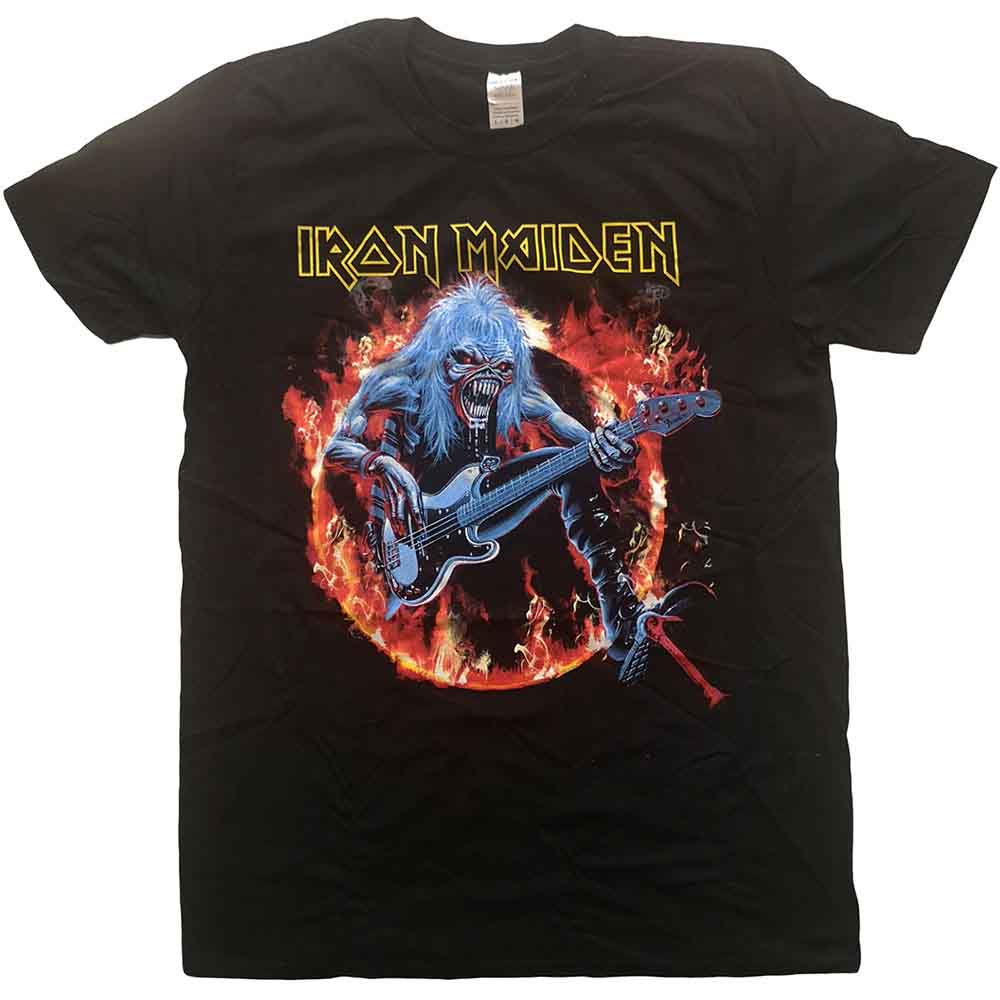 Iron Maiden Fear Live Flames Black