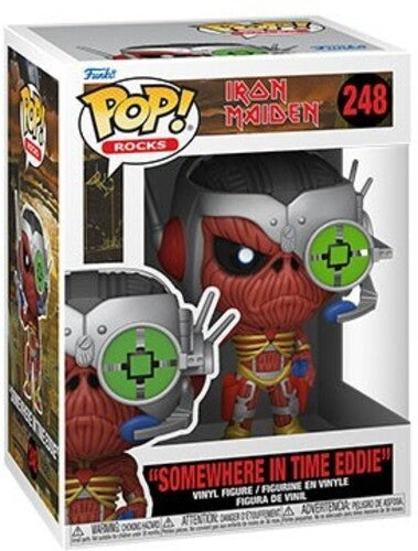 Iron Maiden FUNKO POP! ROCKS: Iron Maiden- Eddie- Somewhere in Time (Styles May Vary) (Vinyl Figure)